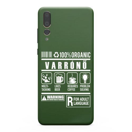 100% Organic Varrónő feliratos telefontok