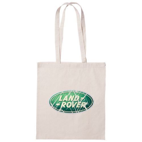 Karcolt vászontáska - land rover