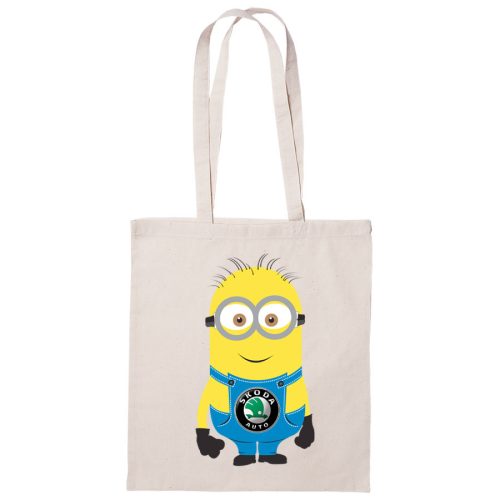 Minionos vászontáska - skoda regi