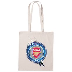 Csillogó vászontáska - Arsenal