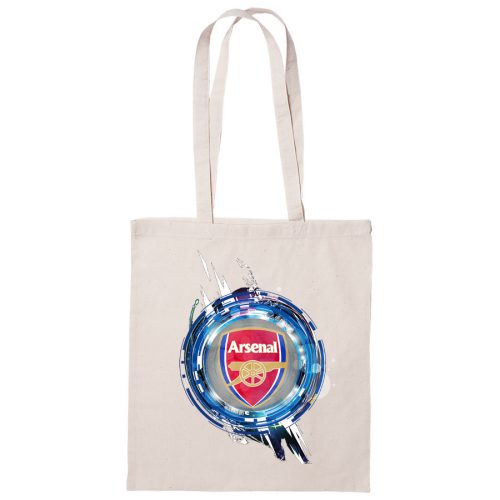 Csillogó vászontáska - Arsenal