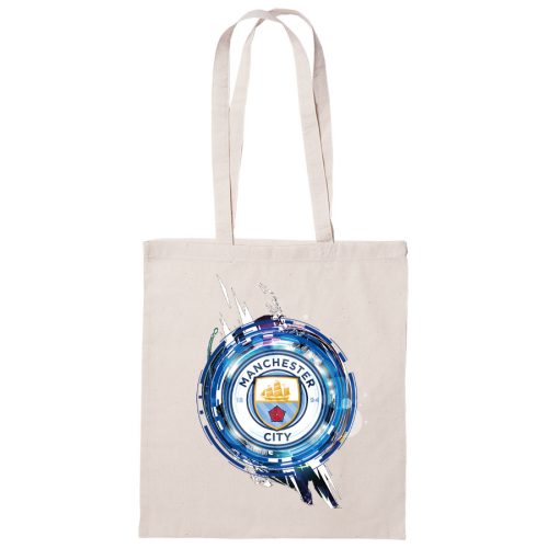 Csillogó vászontáska - Man City