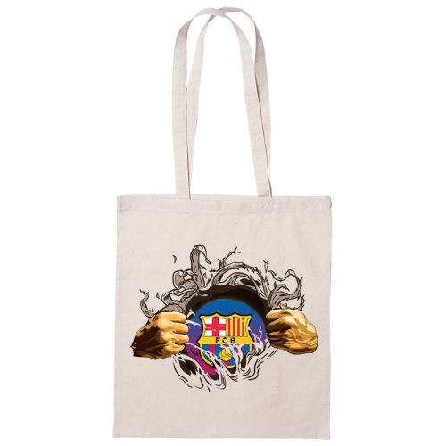 Tépett stílusú vászontáska - Barca