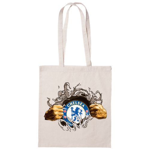 Tépett stílusú vászontáska - Chelsea