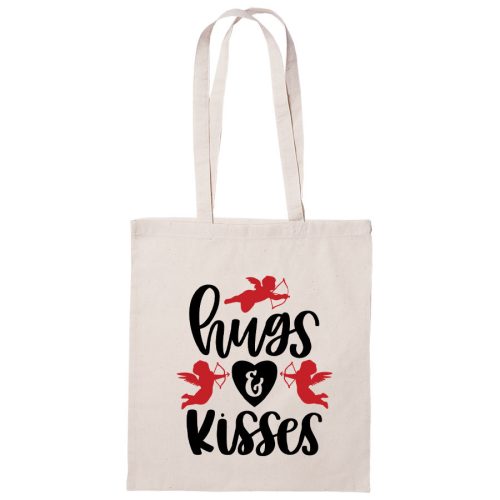 Hugs & Kisses - vászontáska