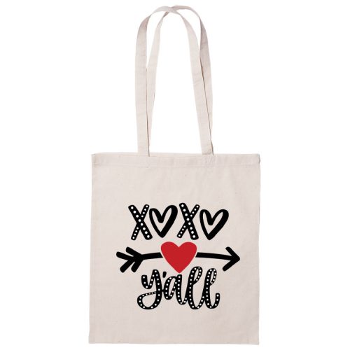 Xoxo Y All - vászontáska