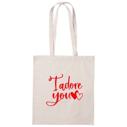 I Adore You 2 - vászontáska