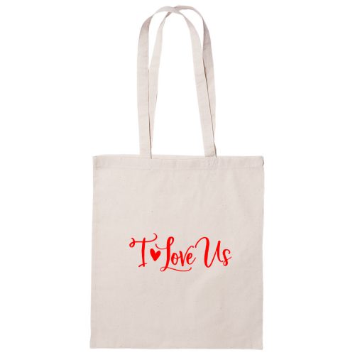I Love Us 2 - vászontáska