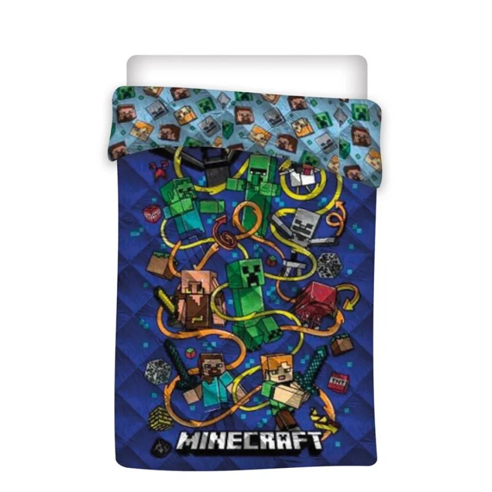 Minecraft ágytakaró, polár takaró 140x200cm