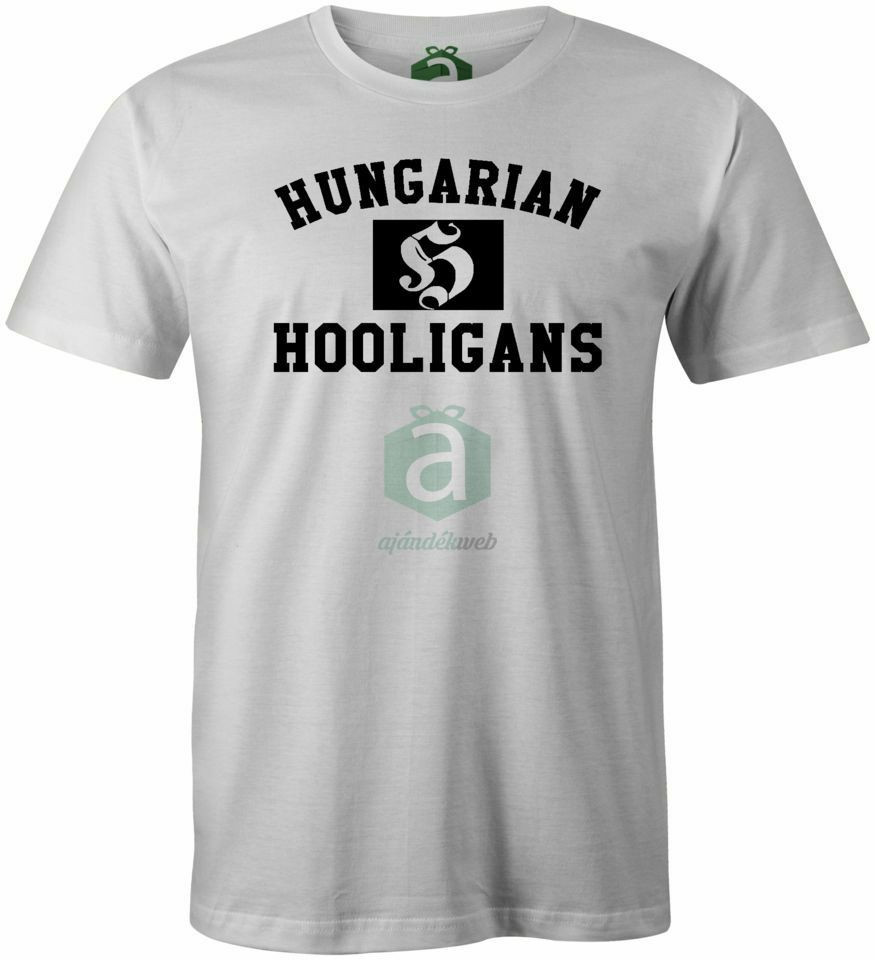 Hungarian Hooligans XL-es fehér póló